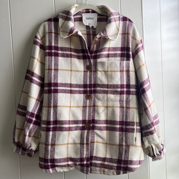 BA&SH Shacket Questia Size M NWOT - Picture 2 of 9